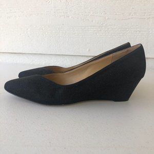Talbots Black Wedge Shoes